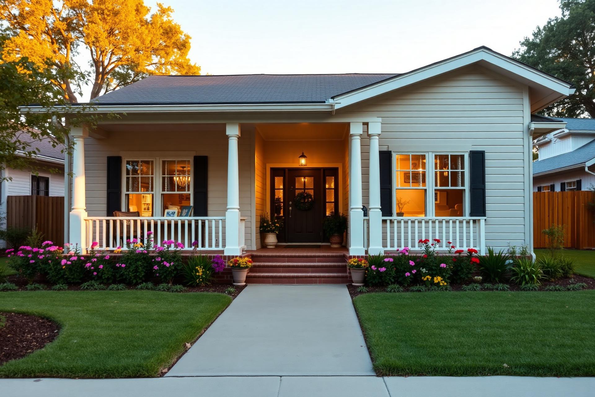 Welcoming residential home with garden